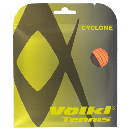 Volkl Cyclone Tennissaiten-Set, Stärke: 1,25 mm, Farbe: Orange