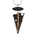 Produktbild DUR-Schmuck Anhänger Lavasandtraum Lavasand Silber 925/- (P3089)