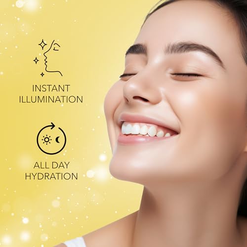Image of FACES CANADA Strobe Cream Mini- Gold, 18ml | Primer + Highlighter + Moisturizer | Shea Butter & Hyaluronic Acid | Intense Hydration | Flawless Radiant Dewy Skin | Illuminating & Glowing Makeup Base