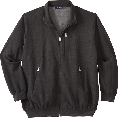 Image of KingSize Men's Big & Tall Full-Zip Fleece Jacket