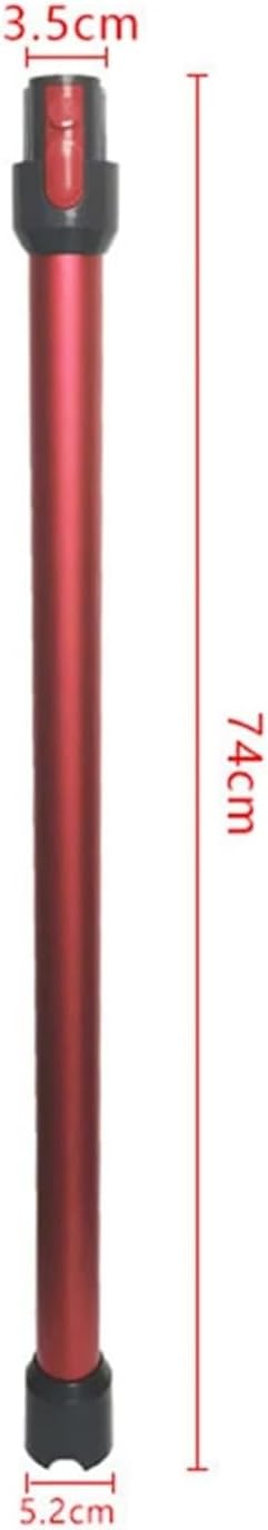 Vacuum Cleaner Extension Rod Replacement，Compatible For Dyson， V7 V8 V10 V11 Straight Pipe Metal Extension Bar Handheld Wand Tube