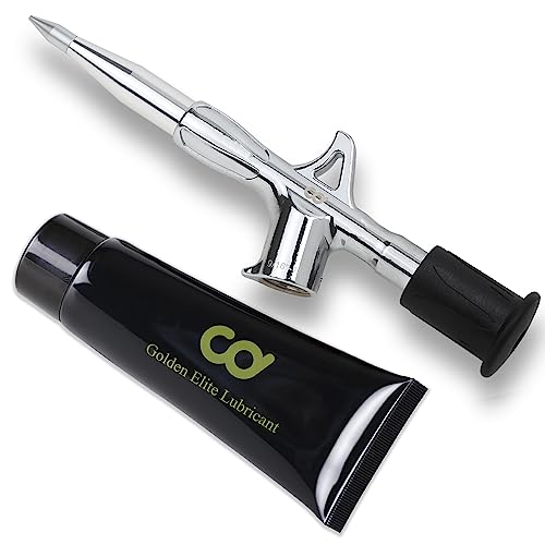 CyclingDeal Bike Grease Gun with Lubricant, 9/16