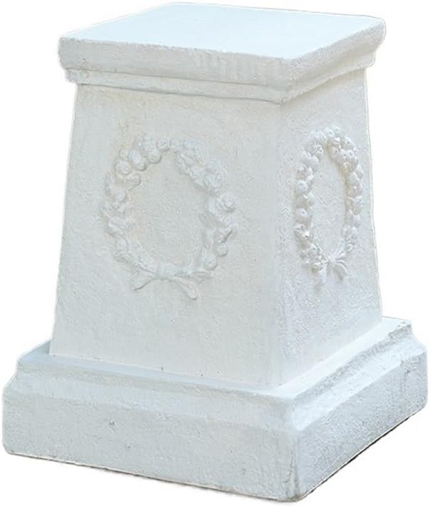 Roman Pillars Decor Outdoor Patio Large Caliber Roman Pillar Column Vintage Pedestal Stand Arrangement Wedding Decoration Base Garden Plinth