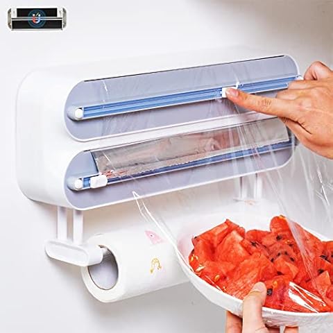 Quasziwa 3-in-1 Kitchen Roll Holder and Dispenser Cover