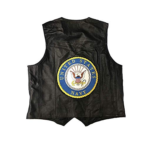 JWM U.S Navy Leather Vest