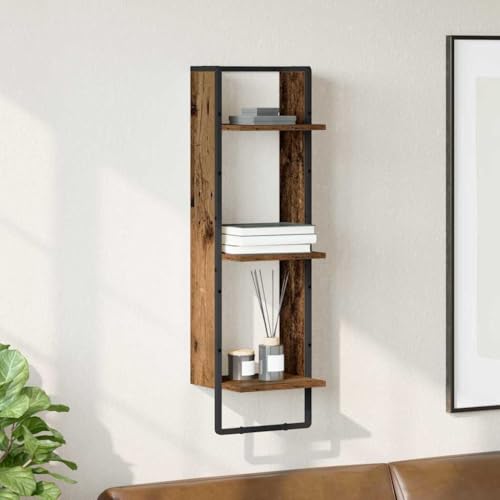 Estantería de pared flotante con gran capacidad de almacenamiento y diseño moderno 2