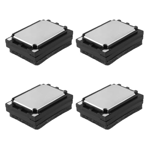 Briny River 4 altavoces miniatura de repuesto de cubo de azúcar de 8 ohmios y 1 W máximo con almohadillas de soldadura, adecuado para decodificador de sonido DCC, color negro (11 mm x 15 mm)