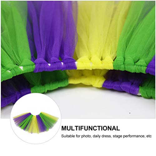 SOIMISS Meninas Tutu Saia Carnaval Gaze Saia Em Camadas Tule Vestido Princesa Festa Festa Bolha Saia