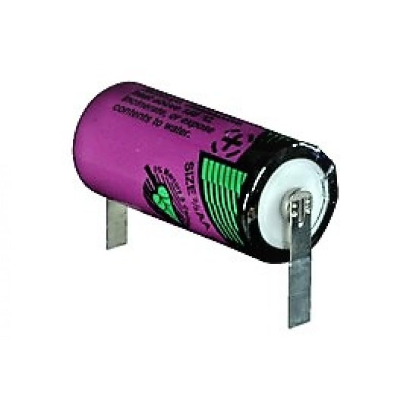 Pile 1/3AA 3.6V SL-761/T haute capacité à languettes à souder