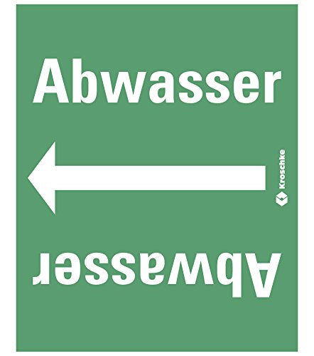 LEMAX® Rohrleitungsband Abwasser, praxisbewährt, ab Ø 50mm, grün/weiß, 33m/Rolle
