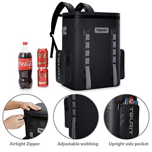 Tourit Soft Cooler Backpack And 2 Ice Packs Bargain Perfect Combination #TOP2