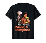David S Pumpkins Skeleton Funny Skit Men Clothing Spellout T-Shirt