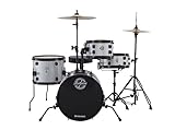 Ludwig Questlove Pocket Kit 4-piece Complete Drum Set Silver Sparkle Finish