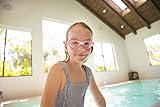 Aqua Sphere Kayenne Jr Kids Swim Goggles - Junior Oversized Anti-Scratch Lens Design, Comfortable Allergenic Leak Free Fit | Unisex Children, Clear Lens, Aqua/Pink Frame, One Size, (EP3014302LC) - Image 7