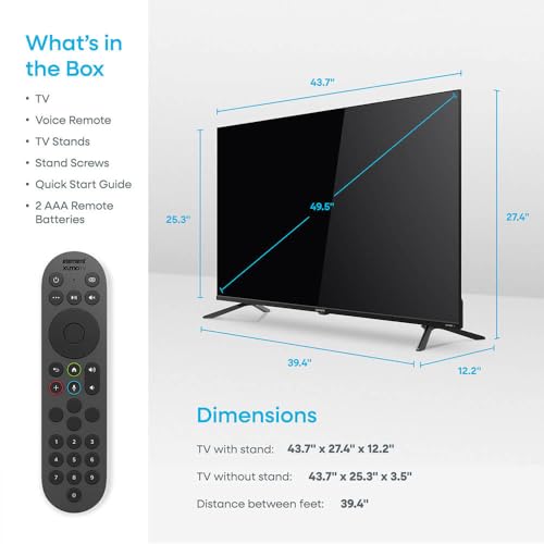 Image of Element E550AE50CG 50 inch Class Revolution Series 4K UHD HDR LED Smart Xumo TV