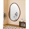 Irregular Wall Mirror Decorative Asymmetrical Mirror Abstract 43x30 inch