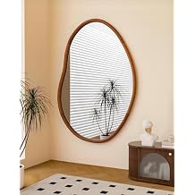 Irregular Wall Mirror Decorative Asymmetrical Mirror Abstract 43x30 inch