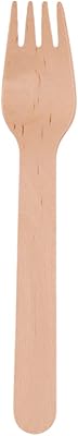 Weddingstar Alternative Eco Wood Forks - Set of 12