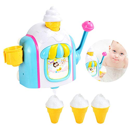 Schaum-Baby-Badespielzeug, Spielzeug-Eiscreme-Maschine-Schaum-Spielmaschine-Dusche-Baby-Kinderspielzeug,