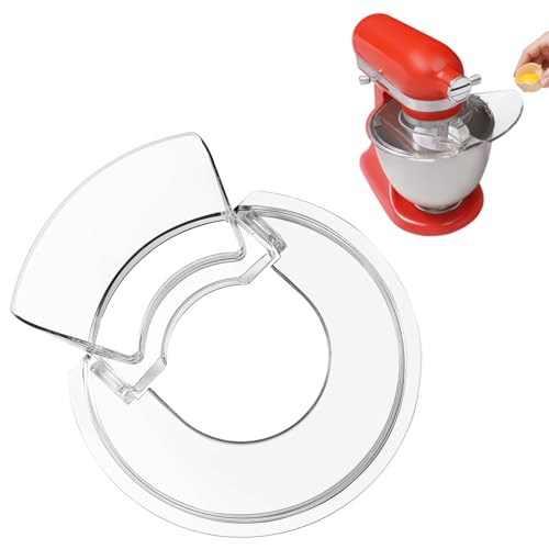 Pouring Shield for KitchenAid Mixer- Mixer Splash Guard for 3.5 Quart Tilt-Head Stand Mixer