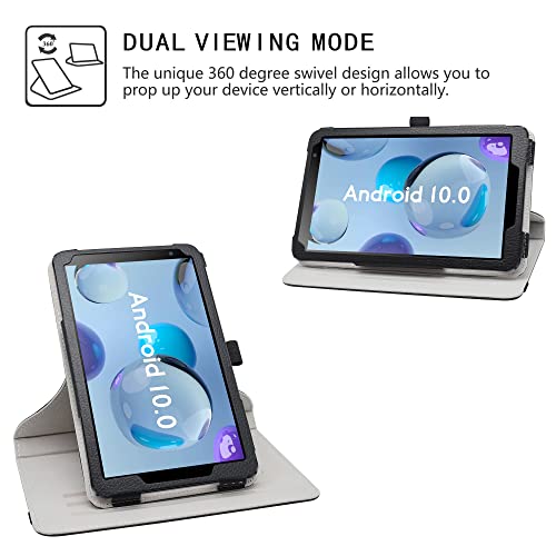 Coque Vortex Tab 8 4G rotative 360 pour éviter les reflets et les rayures d'écran - 3