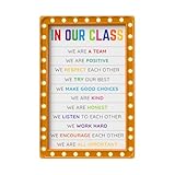 DuraSigns 12x18 Inches, 300 GSM Cardstock, Unframed with Glue Patches | Handmade Educational Wall Art for Classroom, Schools, Colleges Poster | Middle High School Prints for Bedroom Dorm (Gold)