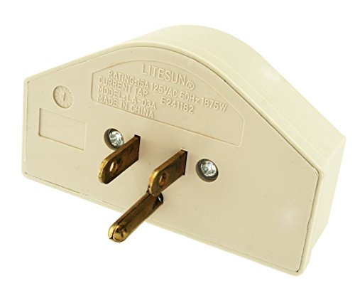 Powtech 3 Outlet Extender Wall Adapter With Sensor Night Light [Ul Listed]- Heavy Duty Grounded Wall Tap For, Household, Workshops, And Appliances #TOP2