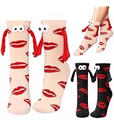 Mikovivi Chaussettes Coton Couple - Lot De 2 Paires Femme & Mari Pour Mariage, Anniversaire, Cadeaux Romantiques