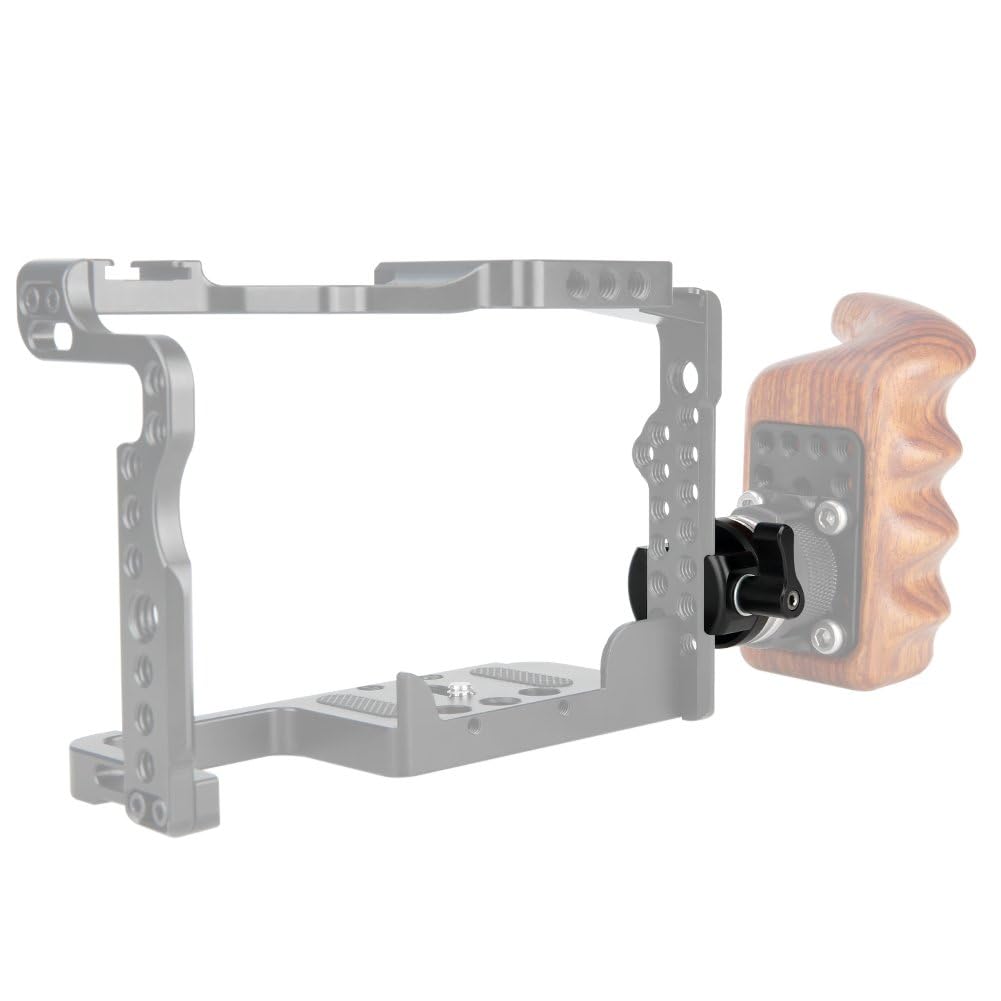 NICEYRIG NATO Rail morsetto a rosetta adattatore di montaggio per EVF Mount Quick Lock and release rosone Handle