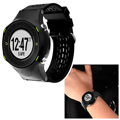 ECSiNG Silicone Watch Strap Compatible with Garmin Approach S2 /S4 Activity Trackers Quick Release Watch Band Replacement Wristband Bracelet Black - Image 2