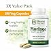 Moringa Powder Capsules with Rich Moringa Pure (180 Capsules), Health, Natural Supplement