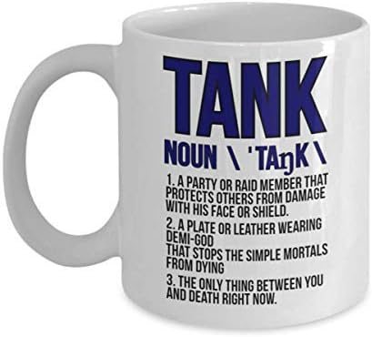 BeauMUG Wow Mug Tank Mug Funny WoW Mug World Of Warcraft Tank Funny MMO Mugs WoW MMO Gift Funny Gaming Mugs Warcraft Mug Warcraft Gift no.655137