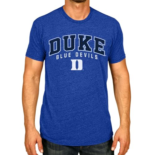 Duke Blue Devils T-Shirt Heathered for Men and Women Royal Heather
