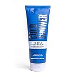 Duke Cannon Supply Co. Cold Shower Ice-Cold Body Scrub - Exfoliating Body Wash Scrub for Men,...