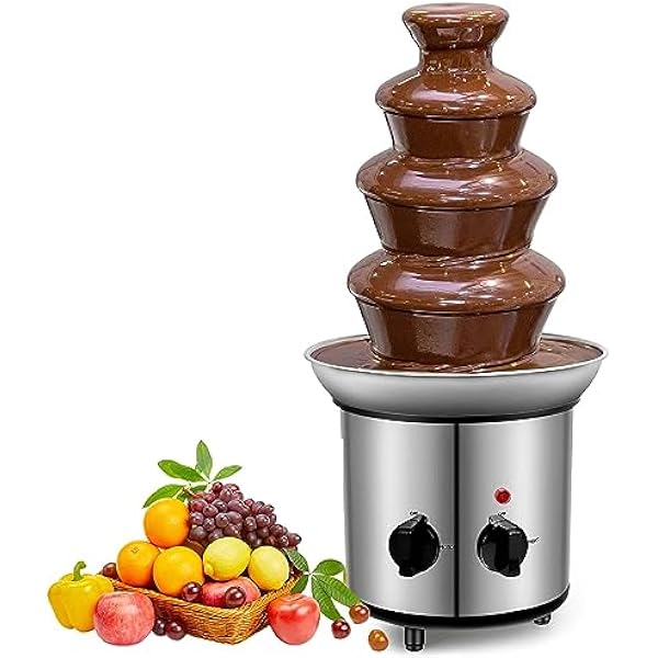 Fontanna Czekoladowa, Elektryczna Fontanna Do Fondue Czekoladowego, Przeznaczona Do Użytku Komercyjnego, Odpowiednia Do Słodyczy I Masła