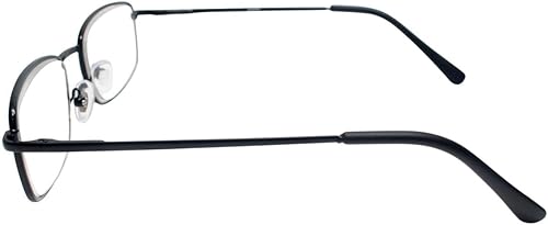 Miniatura 3 de Calabria R754 Gafas de lectura rectangulares de metal para hombre, diseño retro, delgadas, para lectores de potencia, estilo vintage