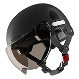 Lunaobrik Fahrradhelm | Goggle Helm, leichter Schneesport, Schutzhelm für Herren, Damen, Jugend