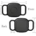 Waterproof Dog Collar Holder for Tile Life360 Mate 2024/2022 Tracker, Anti Lost Soft Silicone Case for cat pet Necklace, Protective Cover Accessories for Tile Tracker Finder (Black/Green/Pink/Blue)