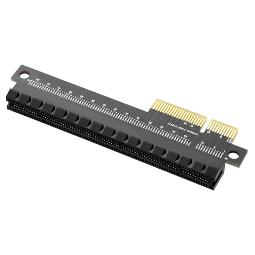 ELFJMZP PCIe Adapter x4 to x16 Physical Slot – Card, Fits All x16 Devices with Bandwidth Limitations Noted