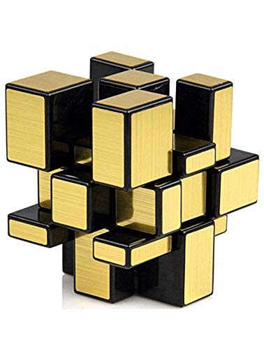Magic Mirror High Speed Cube 3x3x3 (Mirror, 3*3*3) (Golden Mirror)