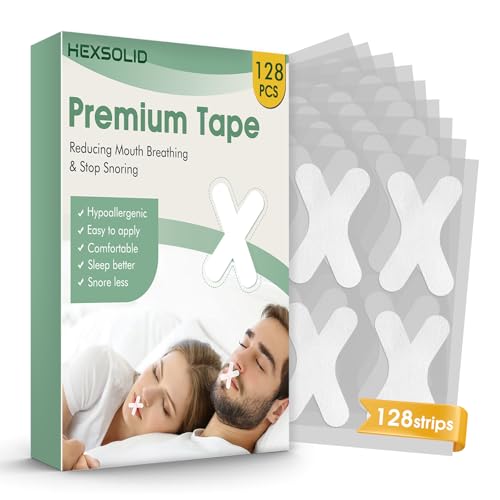 X Mouth Tape for Sleeping Mundpflaster Schlafen Mann Frau Gegen