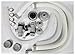 Intex Pool Accessory kit with Pump Hoses, Plunger valves, Jet Nozzle and Small Strainer Set
