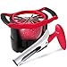 Apple Corer, Newness Premium Apple Corer Remover, Stainless Steel Apple or Pear Core Remover Tool for Home & Kitchen with Sharp Serrated Blade