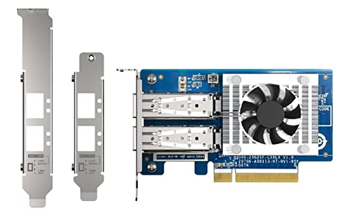 Qnap QXG-25G2SF-CX6 carte réseau pour montage vidéo 4K et 8K