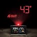 La Crosse Technology - Reloj Despertador de proyección Wi-Fi con pronóstico AccuWeather