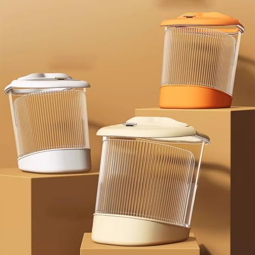 Bañera ergonómica plástica para pies con tapa naranja miniatura 7