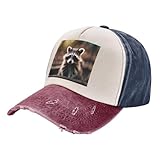 Utilisation polyvalente : cette jolie casquette de baseball avec imprimé raton laveur (1) est pour le quotidien, les activités de plein air et les sports. Que vous couriez, pêchiez ou que vous profitiez simplement d'une journée en plein air, cette casquette offre une excellente protection UV et un accessoire élégant et fonctionnel.