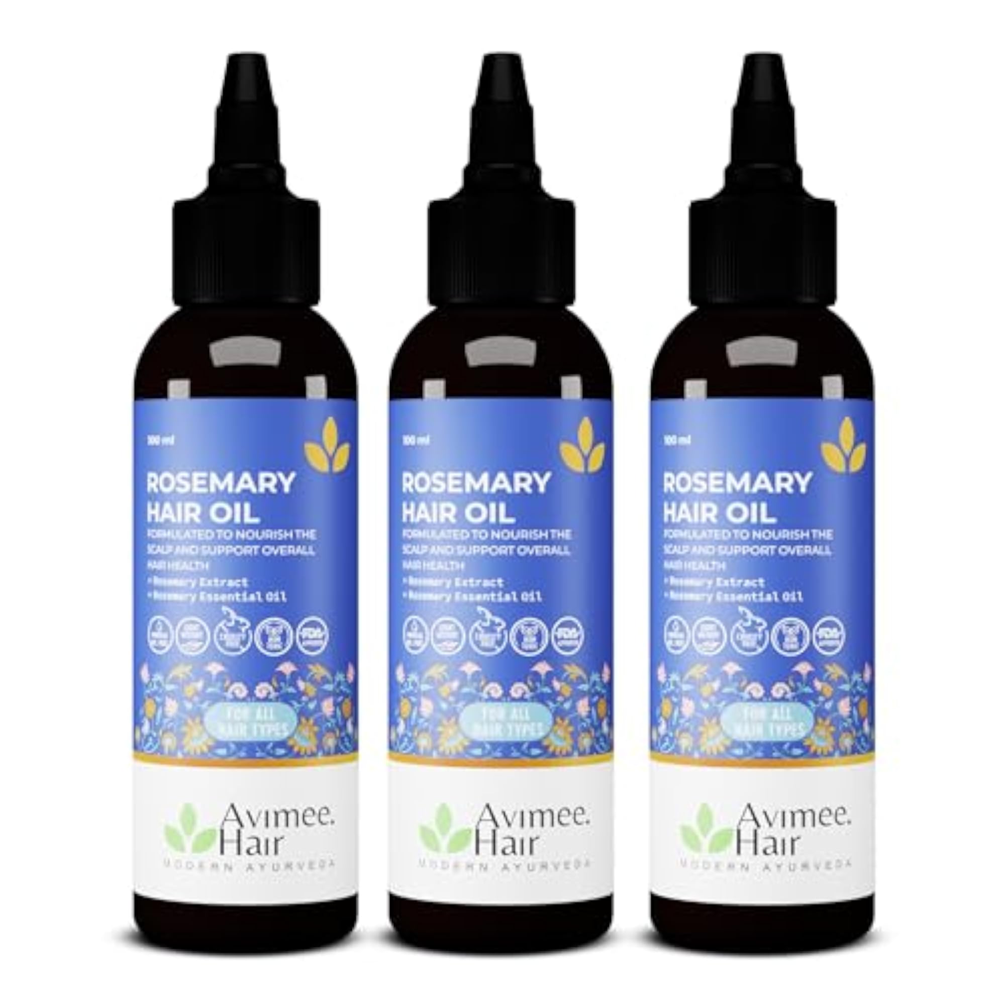 Rosemary Oil for Hair Growth, Pack of 3