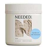 Needed. Prenatal Iron Supplement - Pregnancy, Breastfeeding, Postpartum - Aids Energy, Birth Weight & Baby's Neural Development - Non-Constipating & Gentle on Stomach - Flexible Dosing for Pregnancy