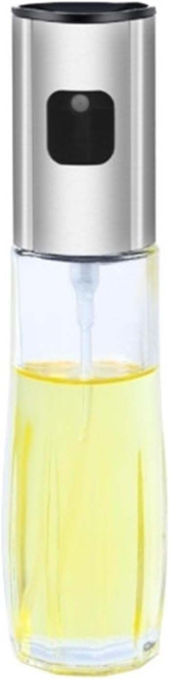 Olive Oil Dispenser Household Glass Oil Spray Bottle Suitable For Air Fryer Barbecue Baking Frying Oil Spray Bottle Kitchen Cooking